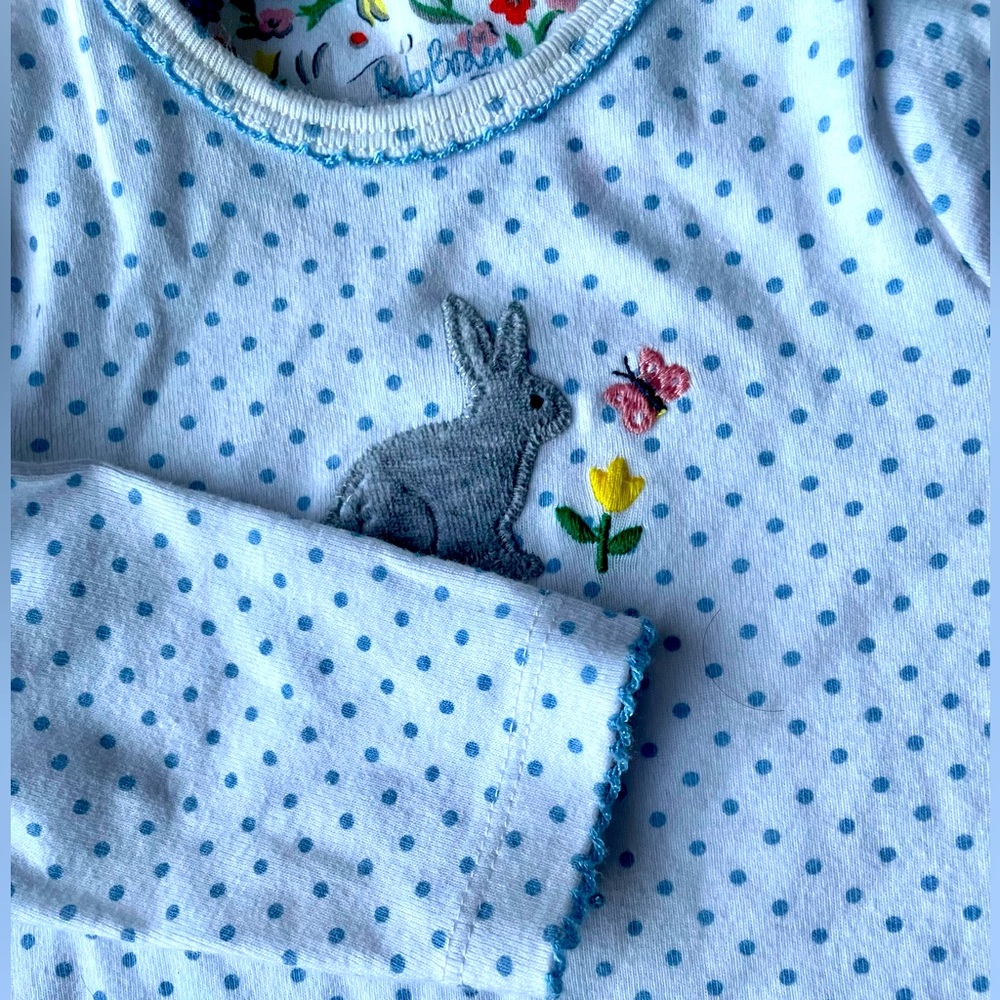 Adorable Baby Boden long sleeved Easter onesie, 9-12 months (80 cm)